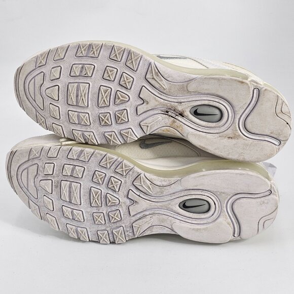 NIKE 921826-101 AIR MAX 97 TRIPLE WHITE MENS SIZE US 9.5 - Picture 5 of 5